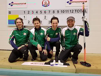 Hjemmelag vant aller første NC-kamp i Stange Curlinghall